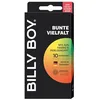 Image de BILLY BOY Lot de 10 préservatifs multicolores - 52 mm - Mélange de couleurs et de picots perlés (1 x 10 pièces)