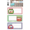 Image de HERMA 3766 Lot de 12 étiquettes pour confiture, bocaux de confiture, 76 x 35 mm, 12 autocollants, papier, mats, autocollants permanents pour bocaux, bouteilles et pots à épices, multicolores
