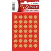 Image de HERMA 3935 Lot de 105 autocollants de Noel DECOR "étoiles", or