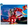 Image de Playmobil - 3327 - Dragon rouge et Chevalier en occasion ou reconditionné