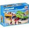 Image de Playmobil 4144 Voiture familiale avec remorque portebateaux en occasion ou reconditionné