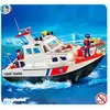 Image de PLAYMOBL 4448 Gardes cotes et bateau en occasion ou reconditionné