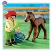 Image de Playmobil - 4647 - La Vie à la ferme - Enfant / Ane