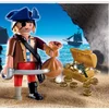 Image de Playmobil - 4753 - Jeu de Construction - Pirate avec Coffre au trésor
