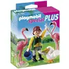 Image de Playmobil 4758 Gardien Zoo avec Flamants roses en occasion ou reconditionné