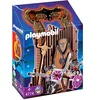 Image de Playmobil 4774 - Jeu de construction : La Citadelle des Barbares ( transportable ) avec 2 Personnages