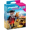 Image de Playmobil - 4783 - Pirate Barbe Grise avec coffre