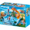 Image de Playmobil - 4858 - Jeu de Construction - Piscine avec Toboggan