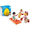 Image de Playmobil - 4941 - Oeuf de Pâques - Famille à la Plage