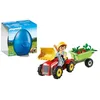 Image de Playmobil - 4943 - Oeuf de Pâques - Garçon avec Petit Tracteur