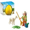 Image de Playmobil 4944 Soigneur avec bébé alpaga