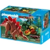 Image de Playmobil - 5232 - Jeu de Construction - Stégosaure et Ses Bébés avec Fôret