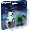 Image de Playmobil - 5241 - Figurine - Duo Agent Spatial Et Robot