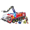 Image de Playmobil 5337 Pompiers avec véhicule aéroportuaire