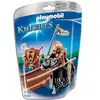 Image de Playmobil Knights 5357 Piste de joute du chevalier Cheval ardent en occasion ou reconditionné