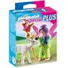 Image de Playmobil - 5370 - Fée ailée avec Chevreuil Blanc