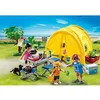 Image de Playmobil - 5435 - Figurine - Famille Et Tente De Camping
