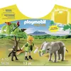 Image de Playmobil Wild Life 5628 Valisette Soigneur et animaux de la savane en occasion ou reconditionné