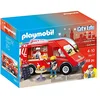Image de Playmobil 5677 Food Truck - City Life - avec Deux Personnages, Un Camion de Cuisine de Rue entièrement équipée, Une Table et des Accessoires - Dès 4 Ans