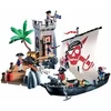 Image de Playmobil 5919 - la chaloupe des Pirates et la Tour de guet
