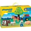 Image de Playmobil 6620 Enfants/charrette/animaux en occasion ou reconditionné