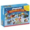 Image de Playmobil Calendrier de l'Avent 6624 Père Noël à la ferme en occasion ou reconditionné