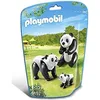 Image de Playmobil - 6652 - Deux Pandas Avec Bébé 4 à 10 ans