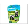 Image de Jouet Playmobil collection Le Zoo - Couple de Pandas et leur bébé (n° 6652) en occasion ou reconditionné