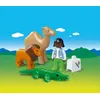 Image de Playmobil - 6744 - 1.2.3 - veterinaire + animaux sauvages en occasion ou reconditionné