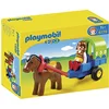 Image de Playmobil - 6779 - Jeu de Construction - Chariot avec Poney