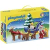 Image de Playmobil 1.2.3 6787 Père Noël avec angelot et traîneau en occasion ou reconditionné