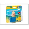Image de Playmobil 1.2.3 6961 Ouvrier avec brouette en occasion ou reconditionné