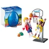 Image de Playmobil 9210 Joueurs de Basket-Ball avec Panier