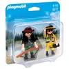 Image de Playmobil Wild Life 9217 DuoPack Garde forestier et braconnier en occasion ou reconditionné
