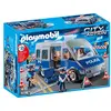 Image de Playmobil 9236 Fourgon de policiers avec matériel de barrage