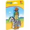 Image de Playmobil 9257 Soigneur avec zèbre