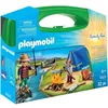 Image de PLAYMOBIL 9323 Valisette Campeurs Sports et Action 2 personnages tente canoë et accessoires Camping 32 pièces Dès 4 ans