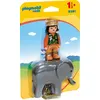 Image de Playmobil 1.2.3 9381 Soigneuse avec éléphanteau en occasion ou reconditionné