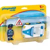 Image de Playmobil 1.2.3 9384 Voiture de Police en occasion ou reconditionné