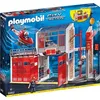Image de Playmobil City Action 9462 Caserne de pompiers avec hélicoptère en occasion ou reconditionné