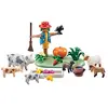 Image de Playmobil 9832 Animaux de la Ferme et épouvantail