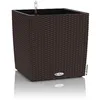 Image de Lechuza Cube Cottage 40 Kit Complet, Plastique, Moka, 40 x 40 x 40 cm