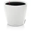 Image de LECHUZA Pot de fleurs Classico 35 LS ALL-IN-ONE - 35 x 325 cm - Blanc brillant - Système dirrigation - Vol plantation: 13 L