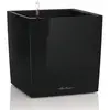 Image de Lechuza   Pot de Fleurs d'Interieur   Premium Cube   Réserve d'Eau Intégrée   Coloris Noir   50 x 50 x 50 cm