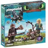 Image de Playmobil Dragons 70040 Harold et Astrid avec bébé dragon en occasion ou reconditionné