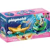 Image de Playmobil 70097 - Roi des Mers et Calèche Royale Coloré