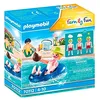 Image de Playmobil 70112 Vacancier avec Coups de Soleil et bouée- Family Fun- Le Parc Aquatique - Parc Aquatique Family Fun