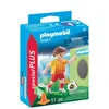 Image de Playmobil Special Plus 70157 Joueur de foot et but en occasion ou reconditionné