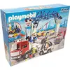 Image de Playmobil 70169 - Kit de mégapole Cargo avec Support de Fourche et Coffre à conteneur