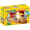 Image de Playmobil 1.2.3 70180 Centre équestre transportable 1.2.3 1.2.3-18-36 Mois Ses Premiers